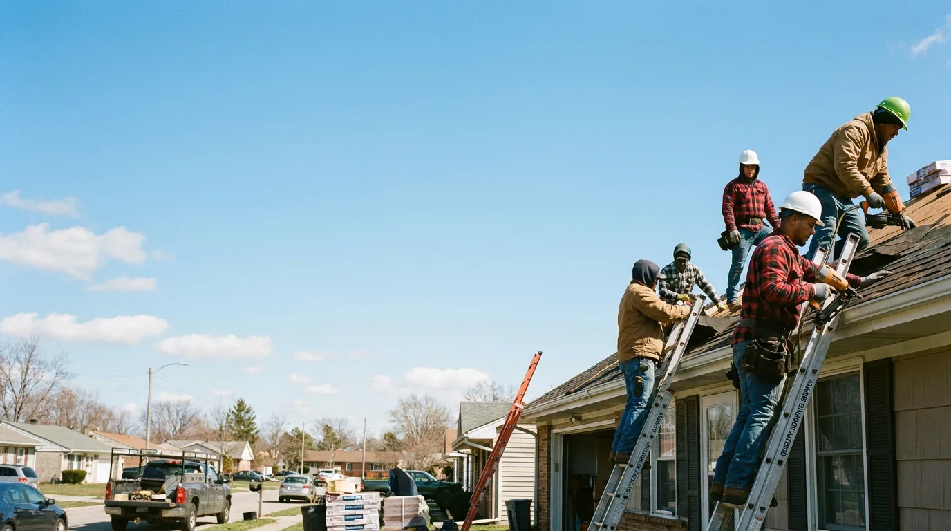 Roofing in Higginsport, OH near me